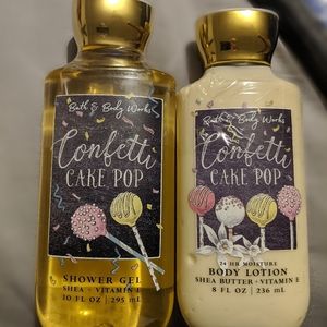 Confetti Cake Pop Lotion & Body Wash